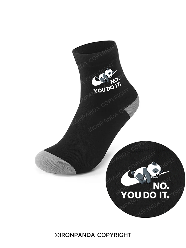 No. You do it Crew Socks