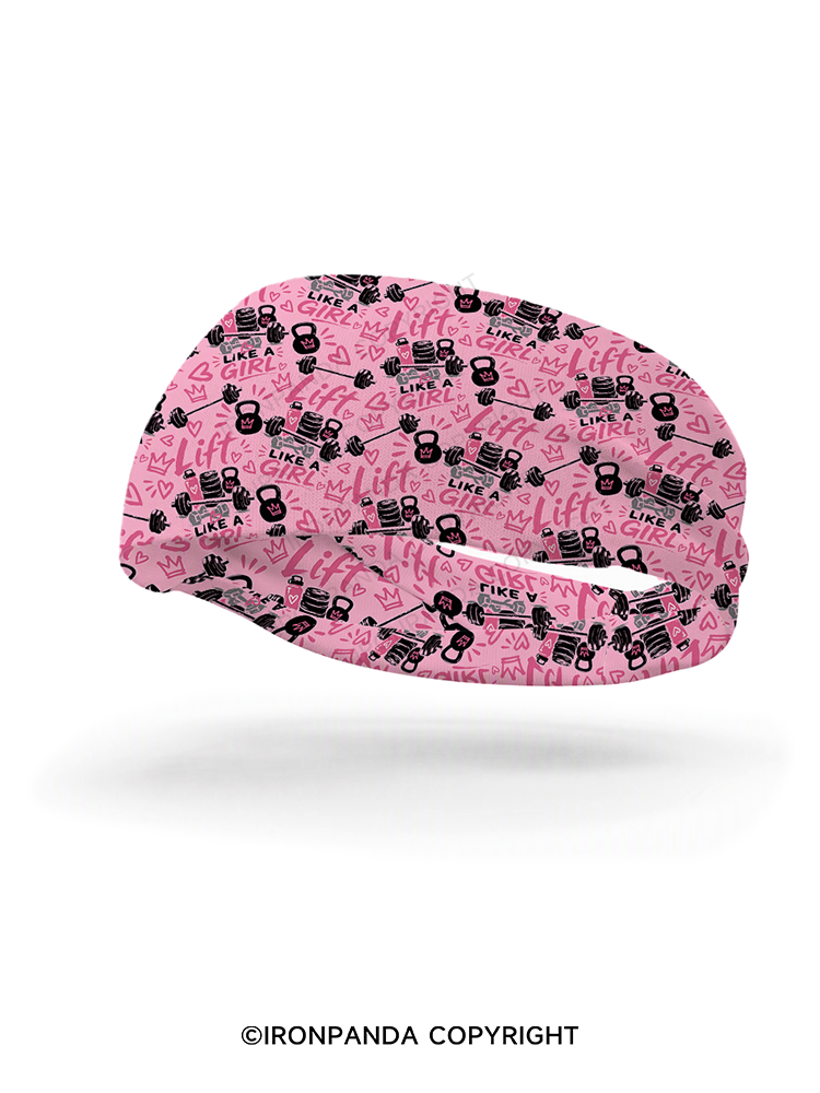 Lift Like a Girl Gym Headbands