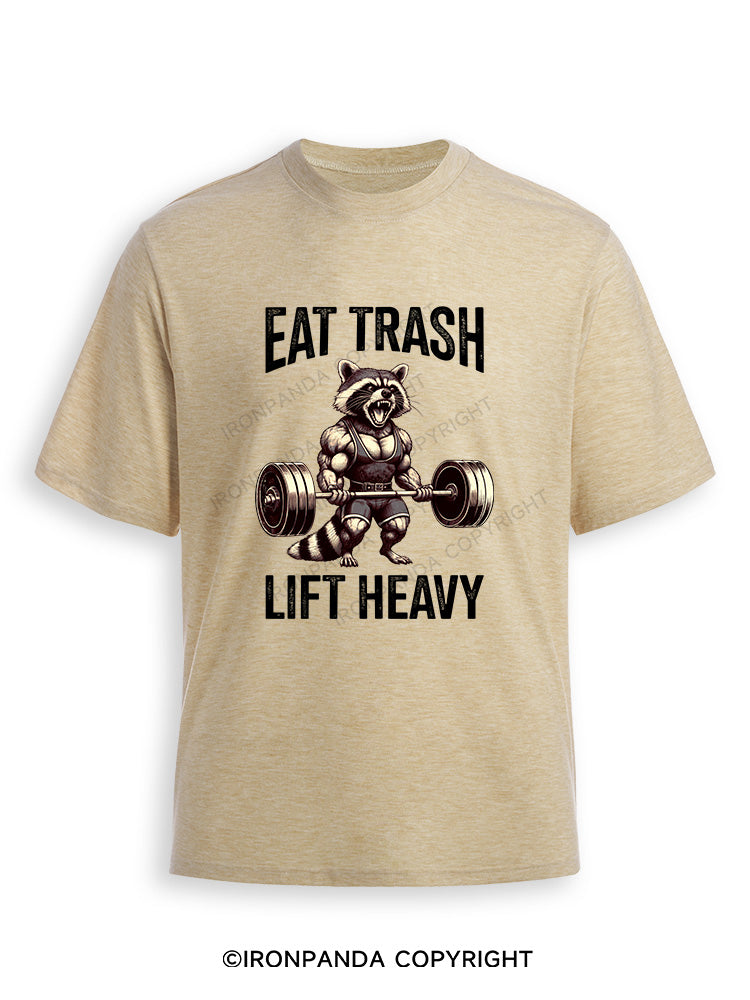 eat trash lift heavy Ultra Soft Heather T-Shirt