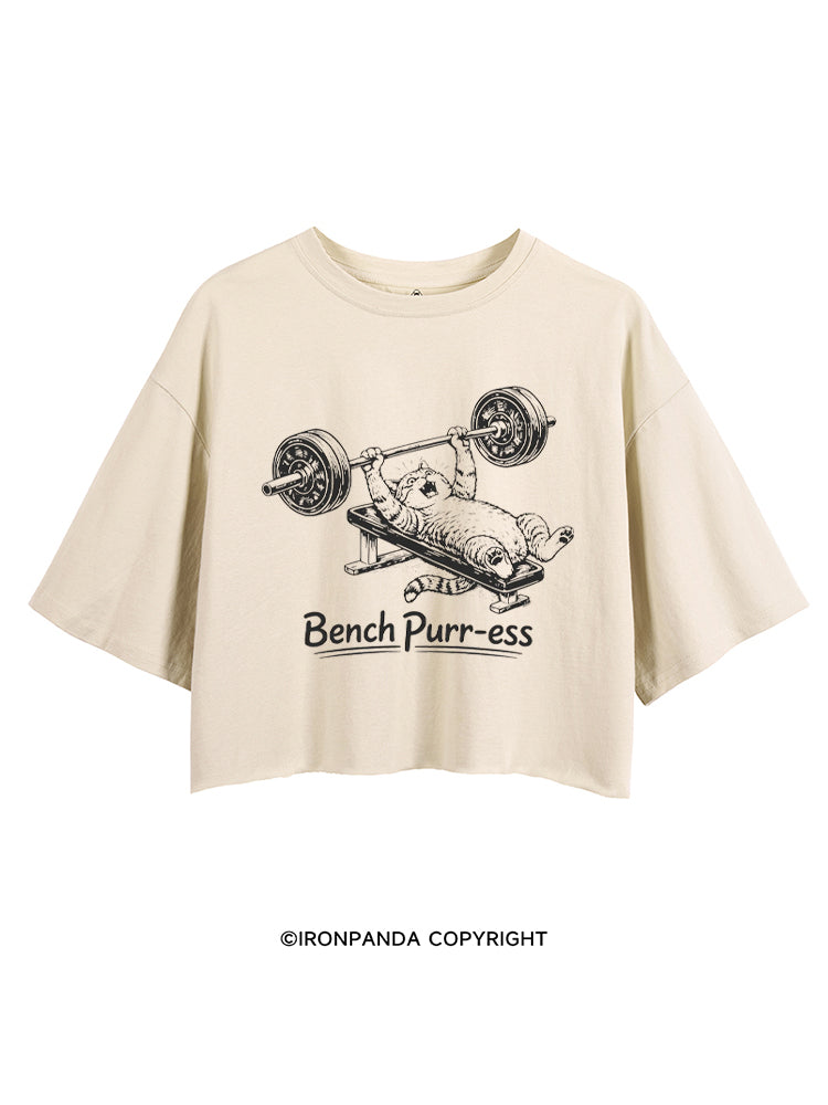 Bench Purr-ess CROP TOPS