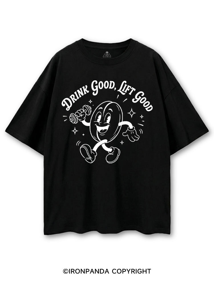 DRINK GOOD, LIFT GOOD COFFEE LOVER COTTON PUMP COVER