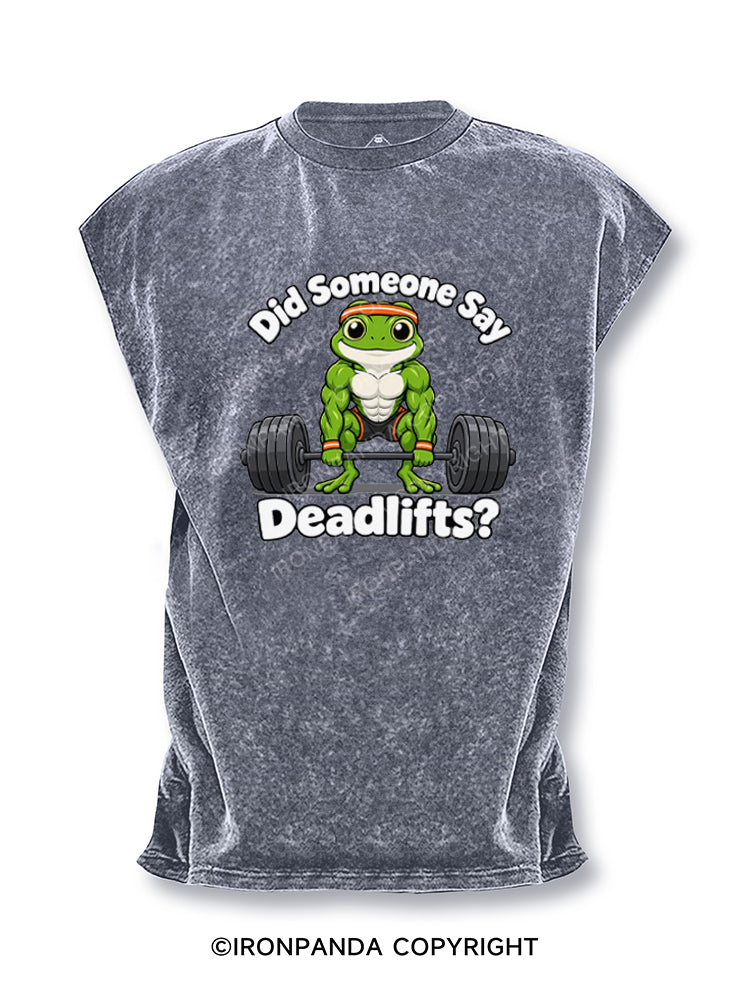 Did Someone Say Deadlifts Cut Off Tank