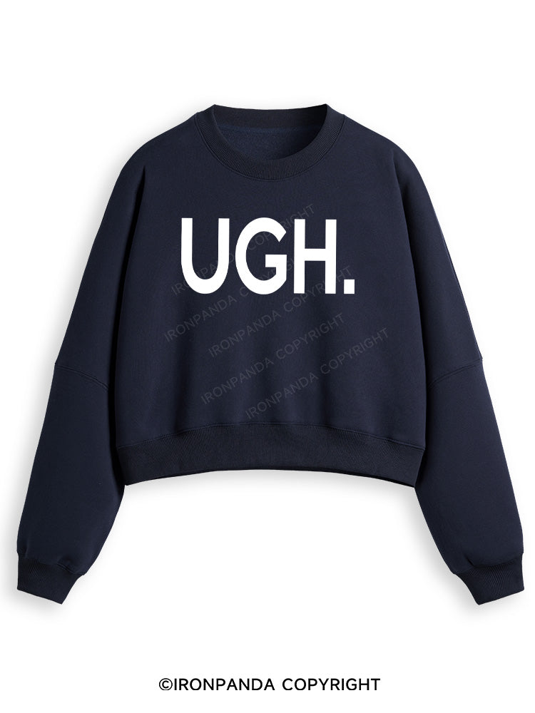 UGH Fleece Crop Sweatshirt