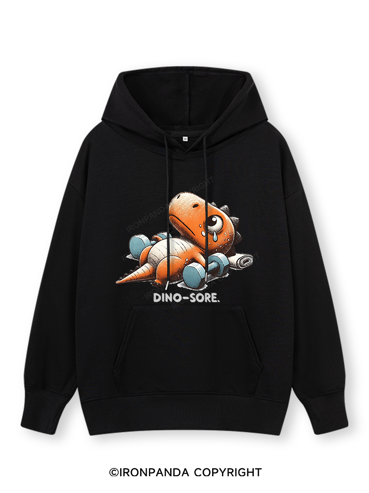 DINO-SORE AFTER WORKOUT Classic Gym Hoodie