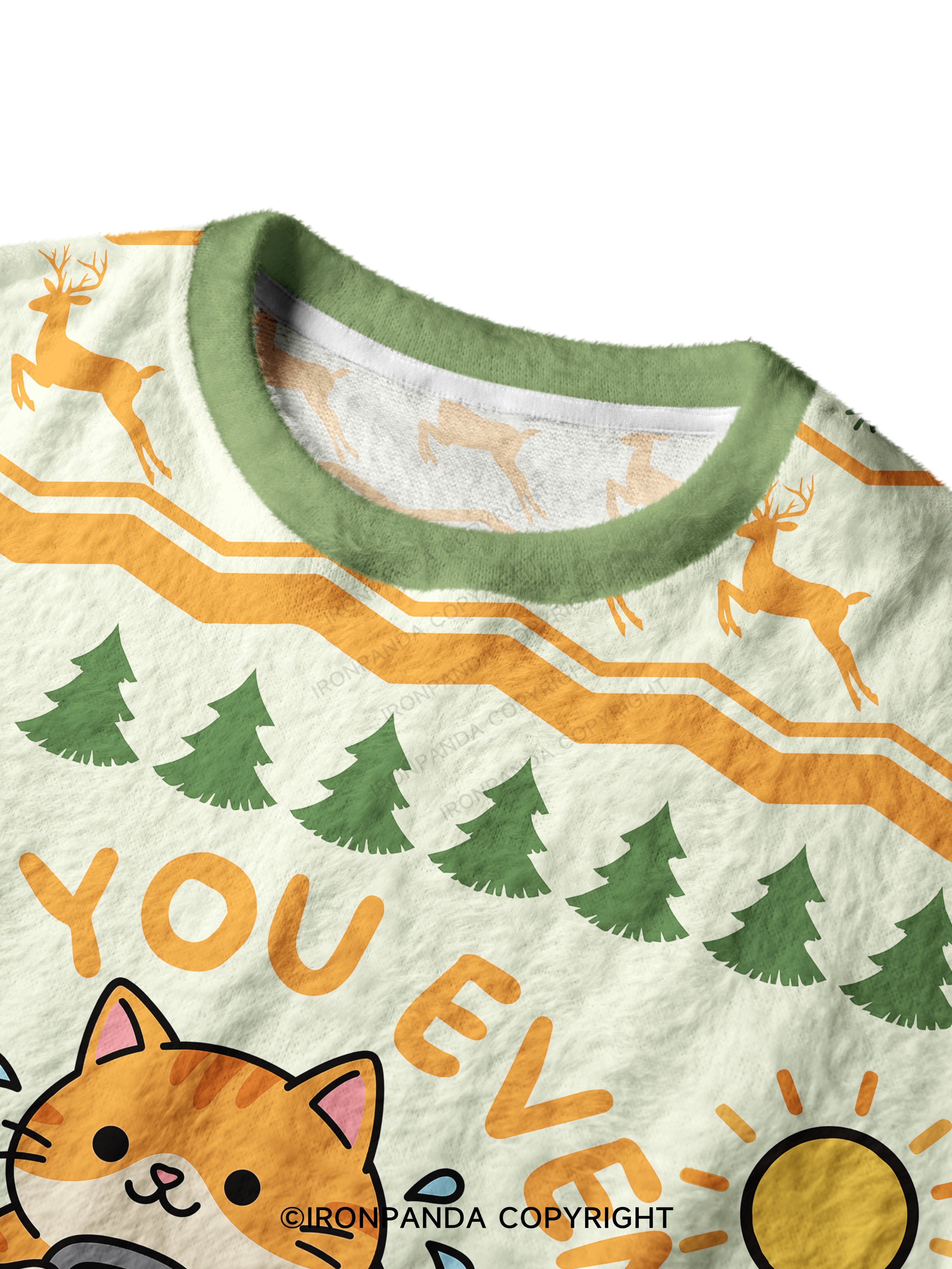 DO YOU EVEN SWING Ugly Fuzzy Fleece Sweater