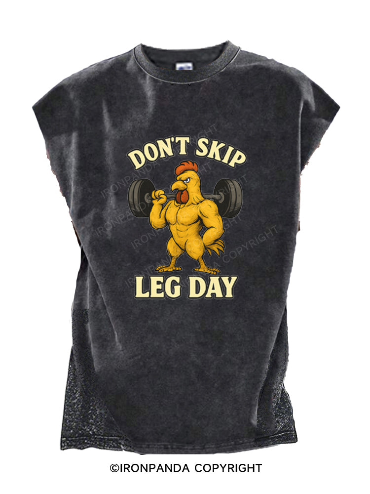 DON'T SKIP LEG DAY Cut Off Tank