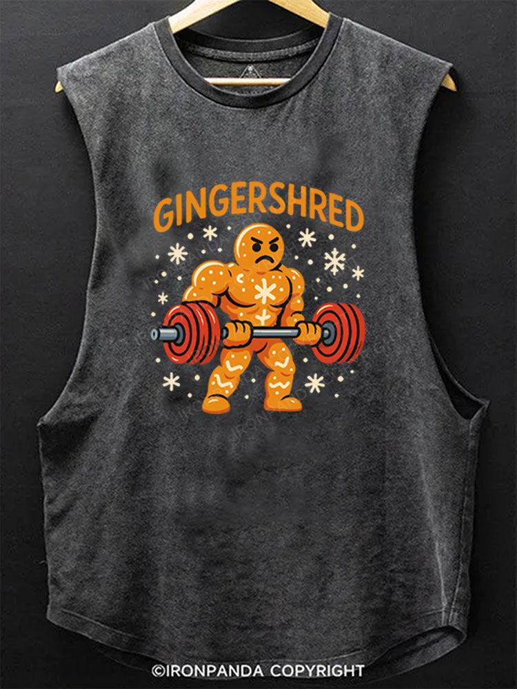 Gingershred Christmas Scoop Bottom Cotton Tank