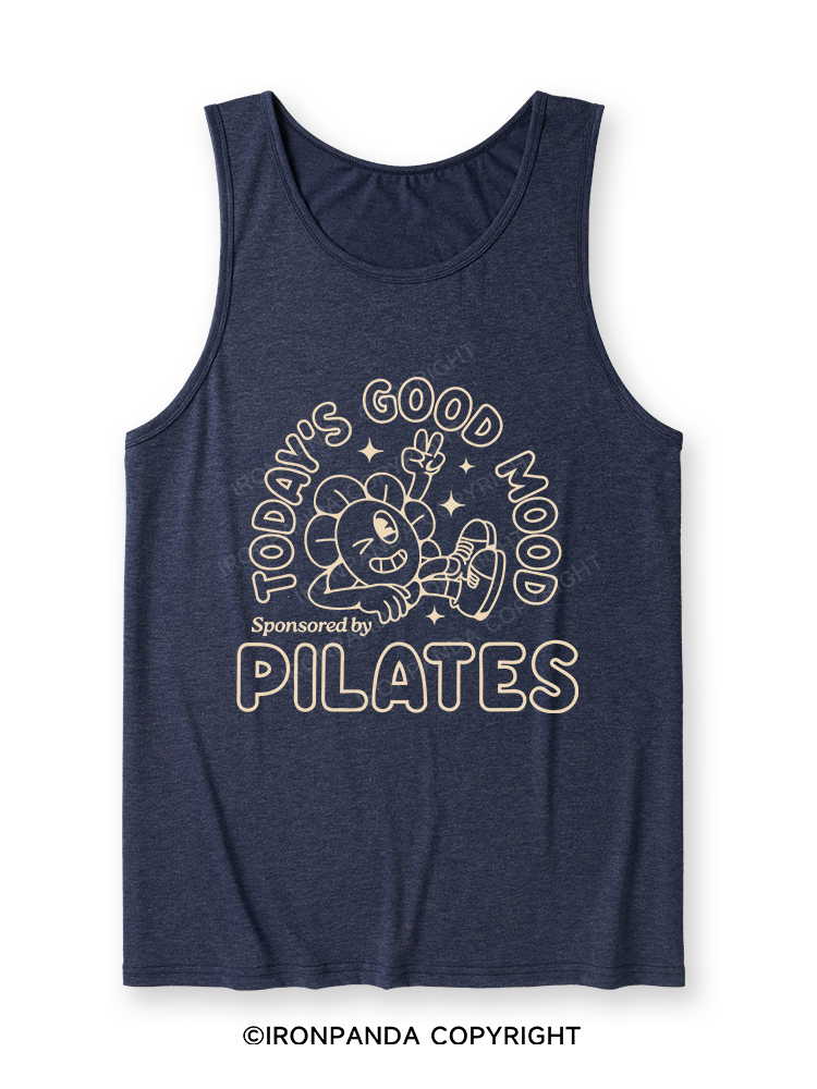 today's good mood sponsored by pilates Ultra Soft Heather Tank