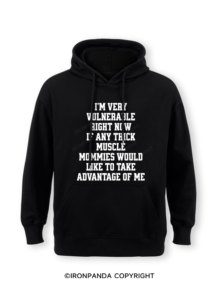 I'm very vulnerable right Classic Gym Hoodie