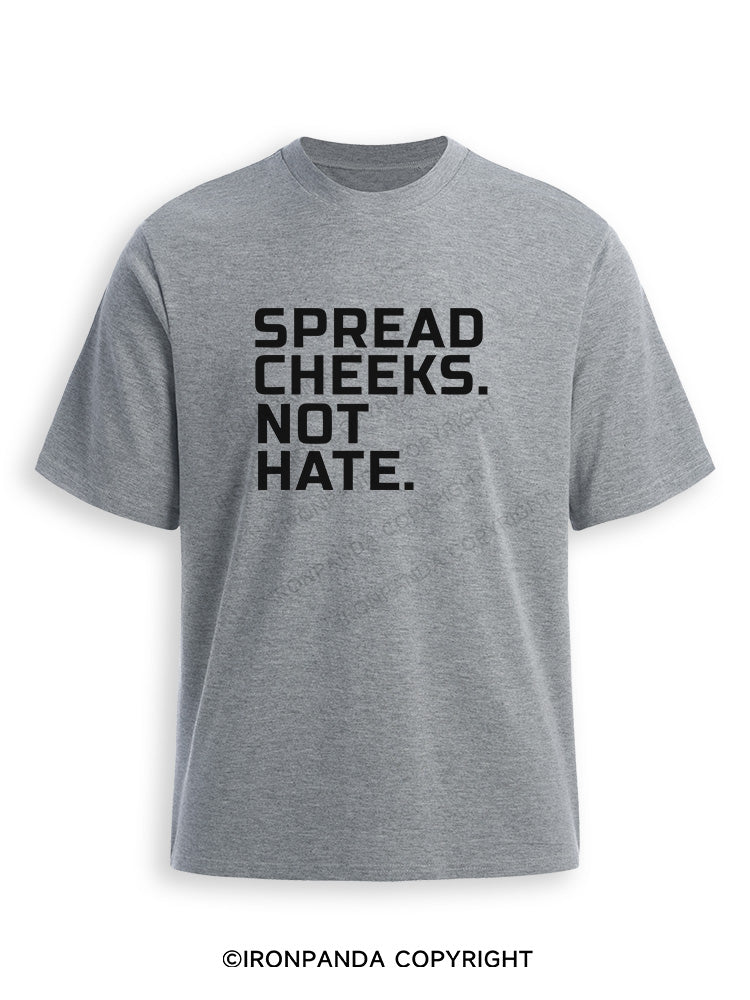 spread cheeks not hate Ultra Soft Heather T-Shirt