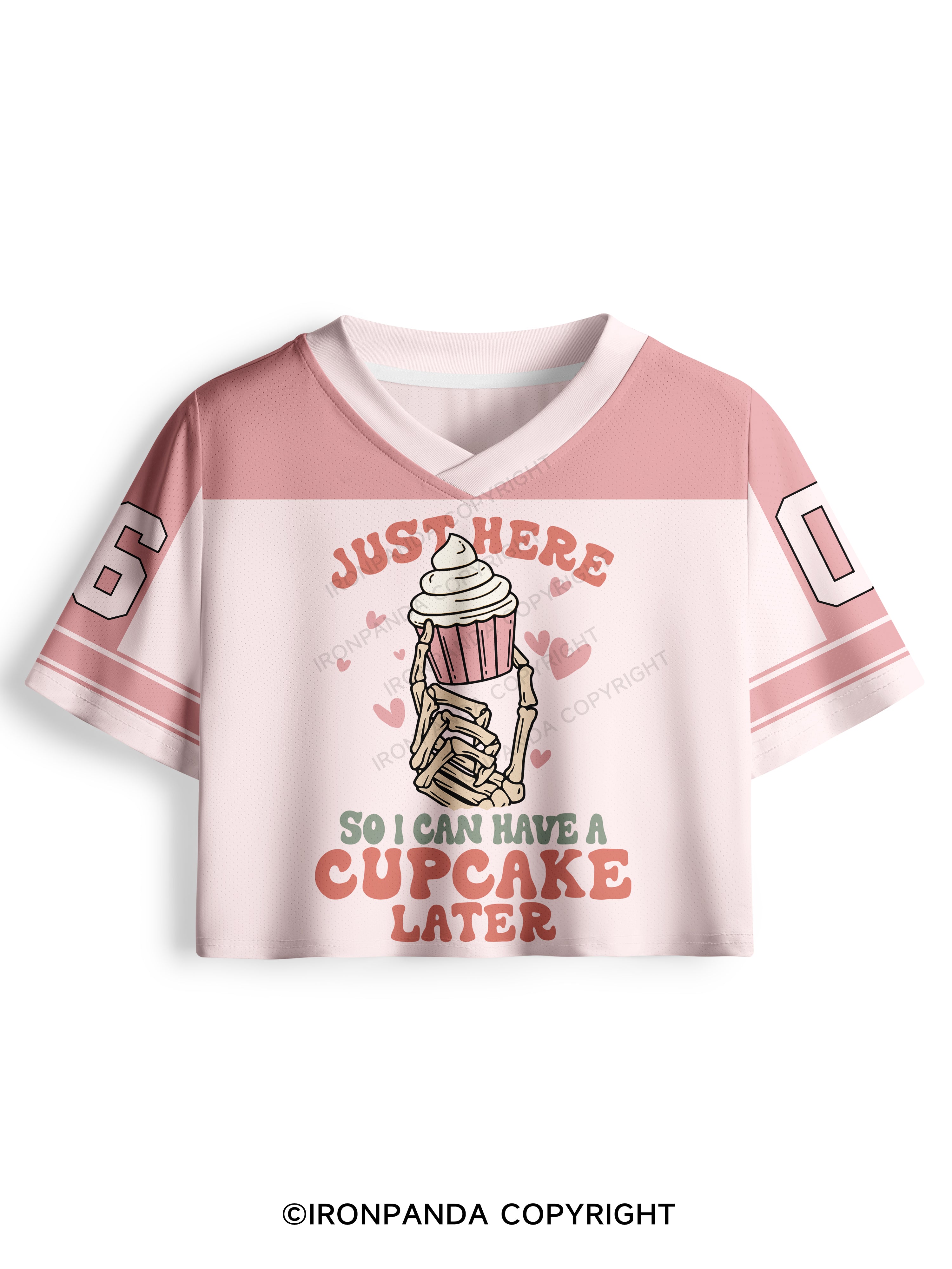 JUST HERE SO ICAN HAVE A CUPCAKE LATER Pro Mesh Jersey