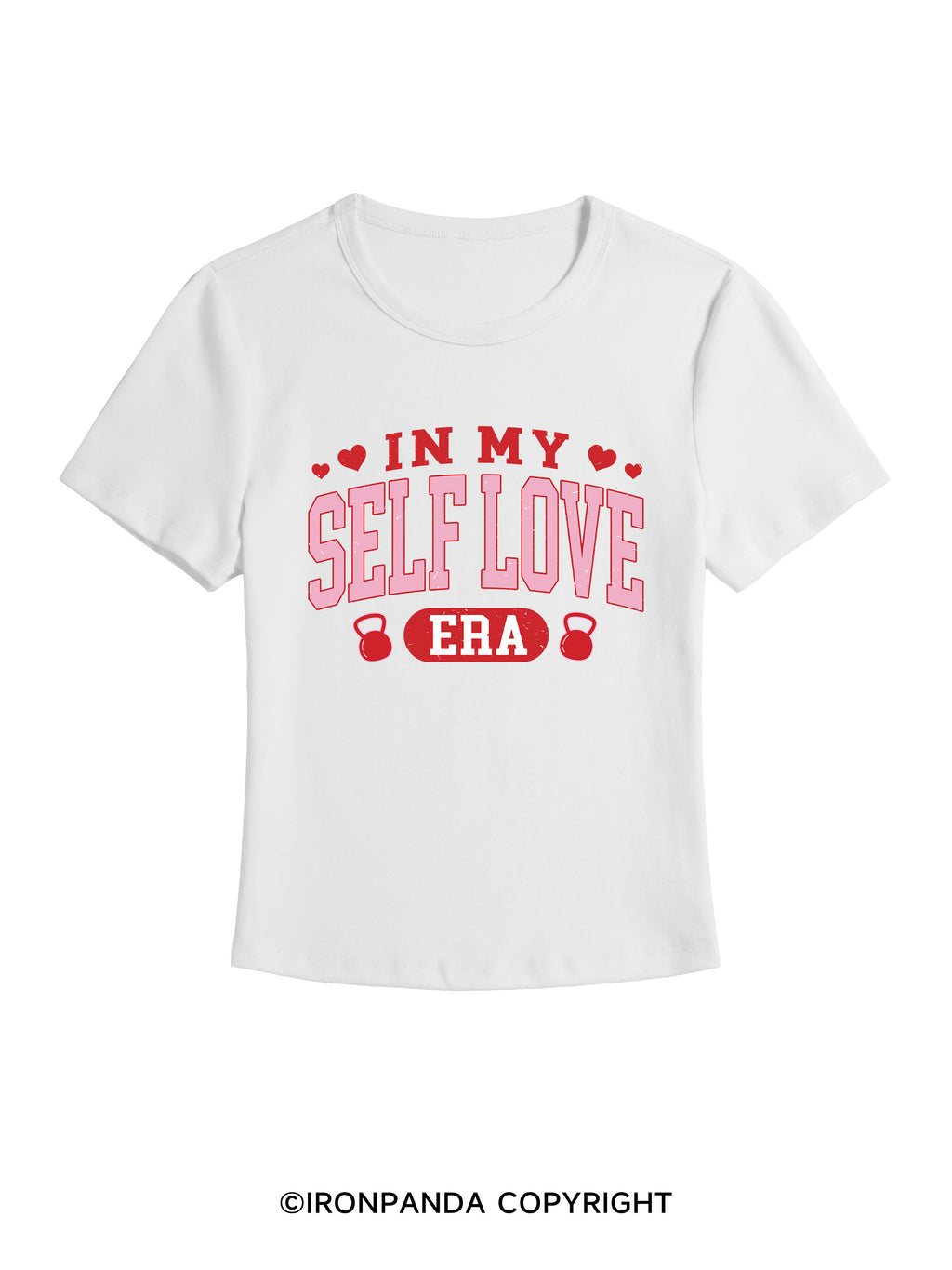 IN MY SELF LOVE ERA GYM BABY TEE
