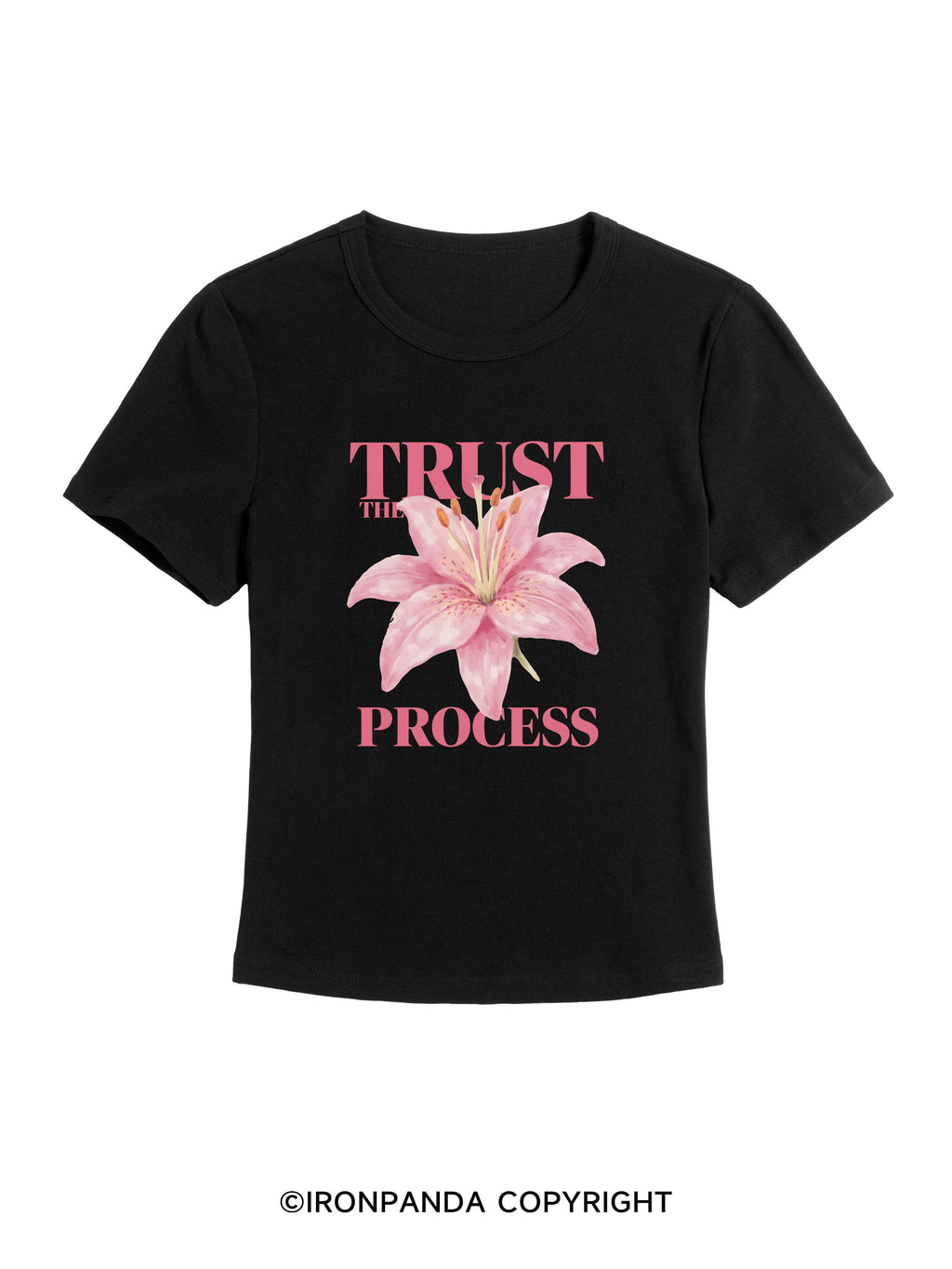 TRUST THE PROCESS GYM BABY TEE