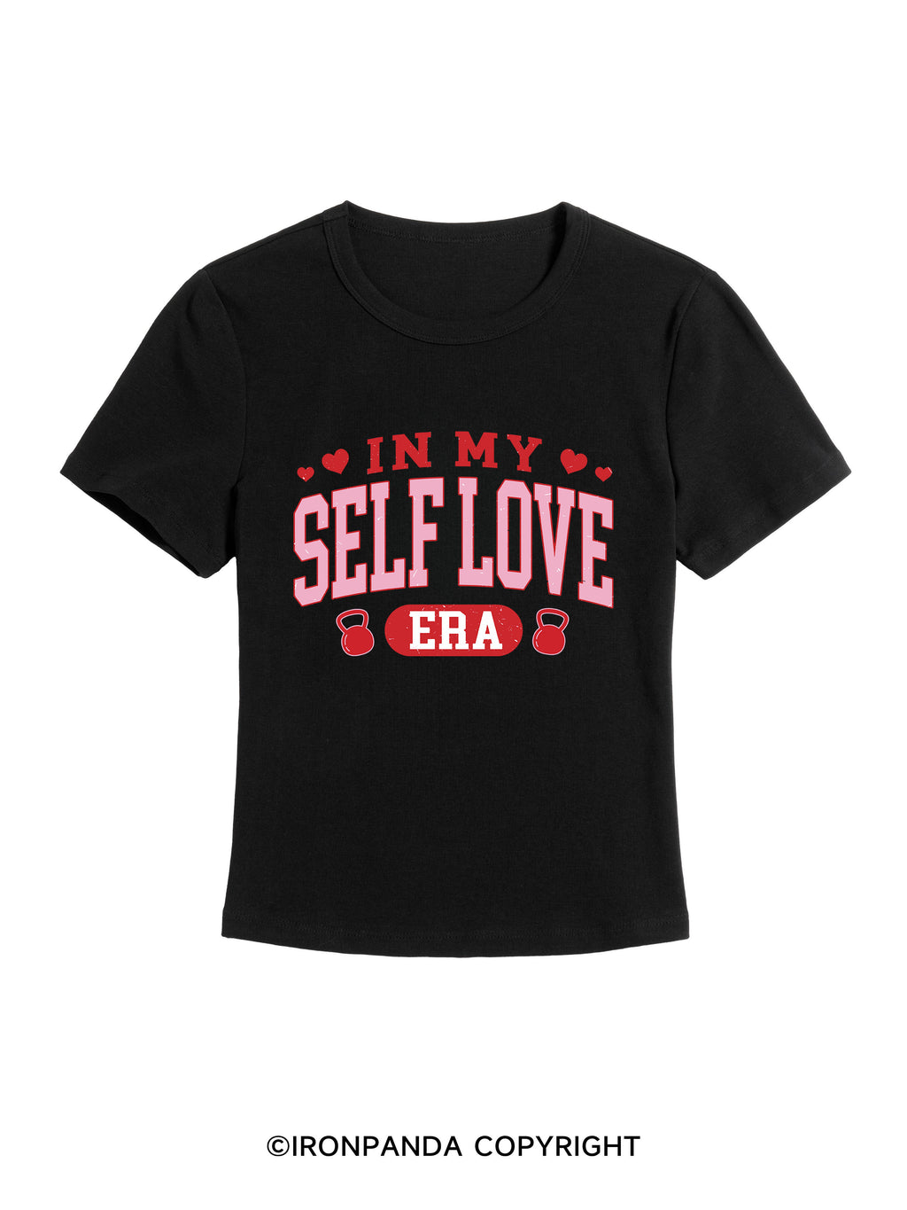 IN MY SELF LOVE ERA GYM BABY TEE