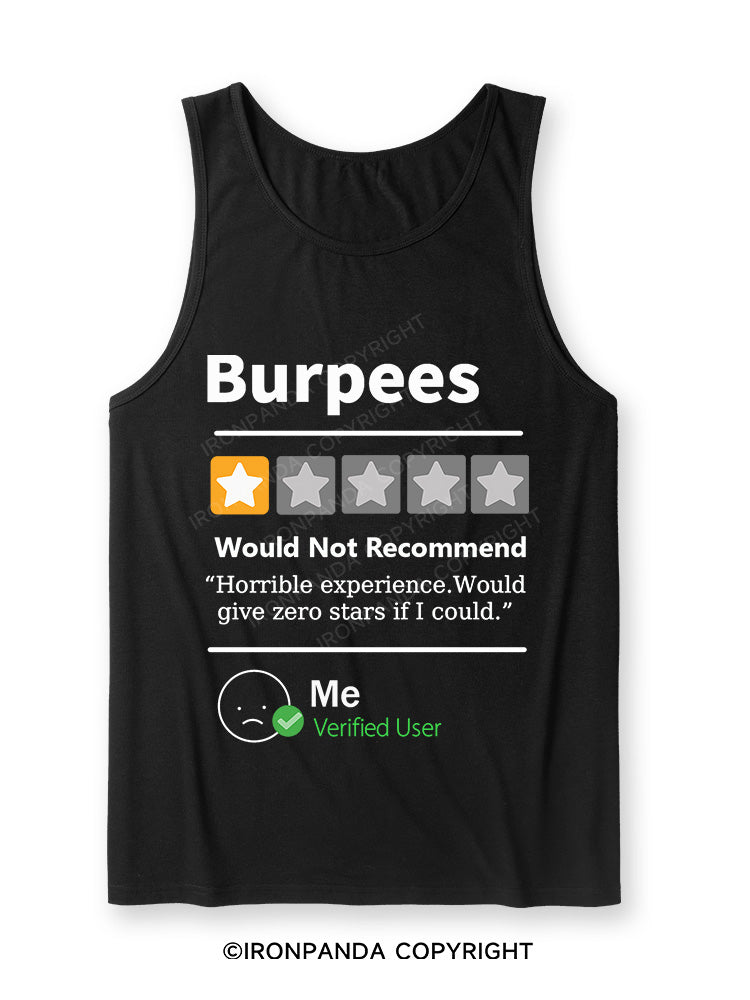 BURPEES REVIEWED Ultra Soft Heather Tank