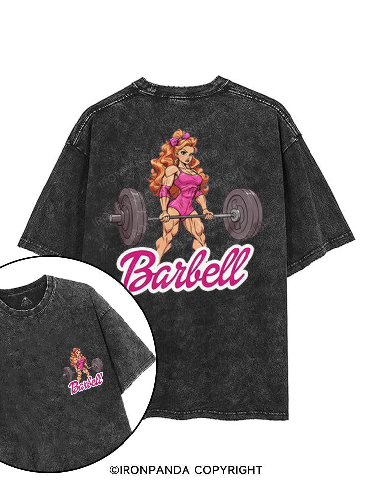 BARBELL printed Gym Shirt