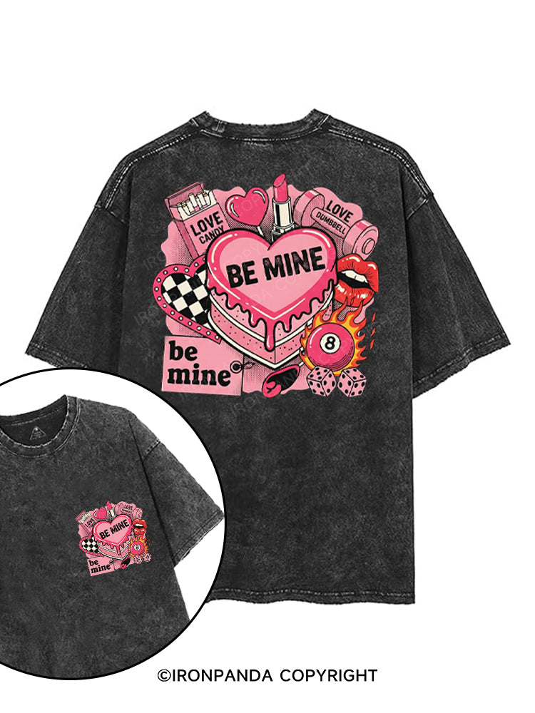 BE MINE printed Gym Shirt