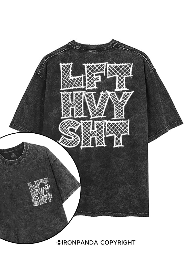 LFT HVY SHT printed Gym Shirt