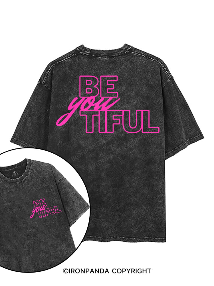 BEYOUTIFUL printed Gym Shirt