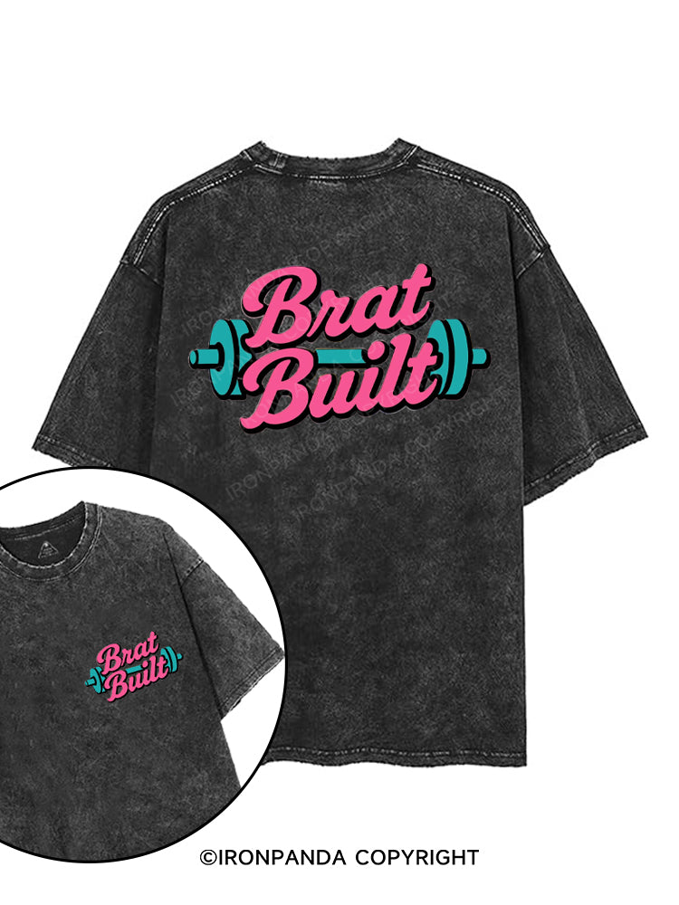 BRAT BUILT printed Gym Shirt