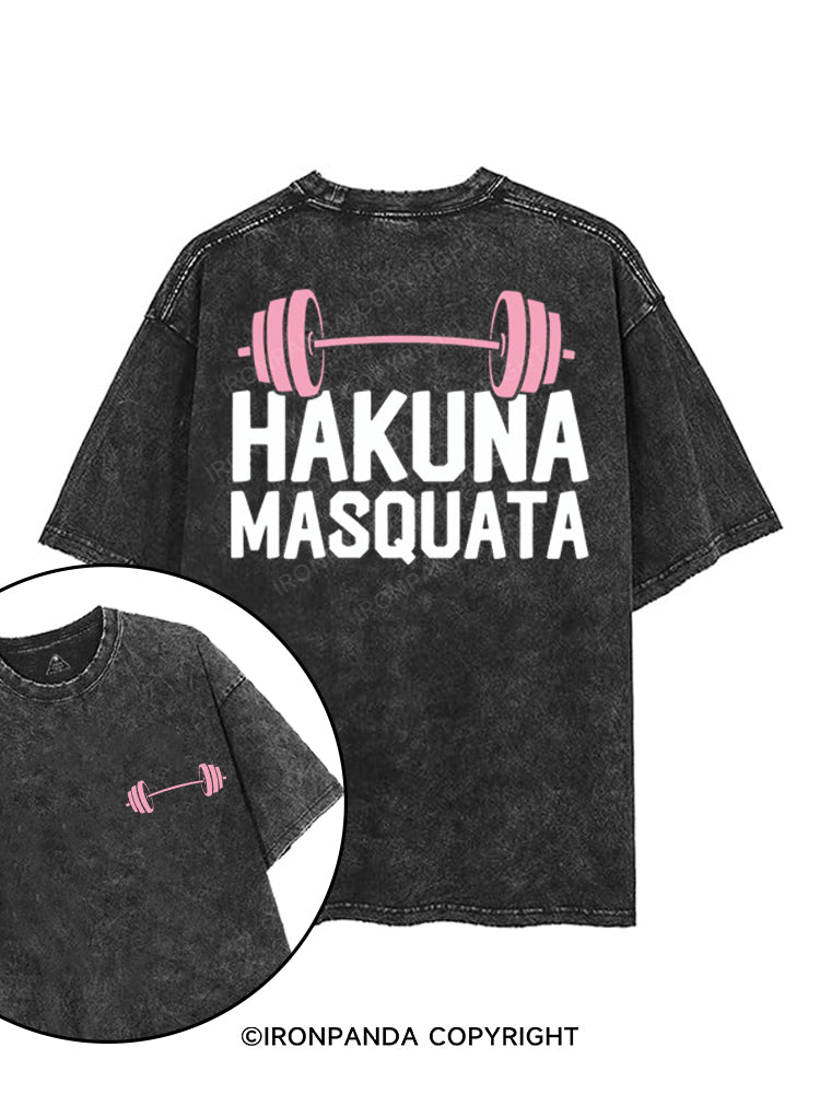 HAKUNA MASQUATA printed Gym Shirt