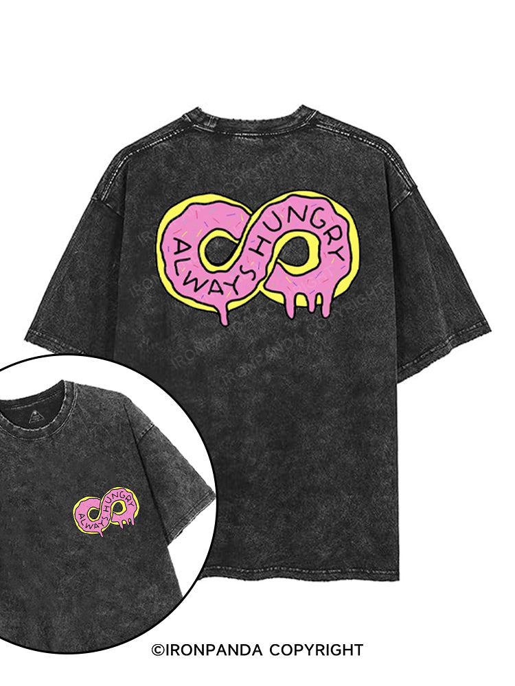 ALWAYS HUNGRY printed Gym Shirt
