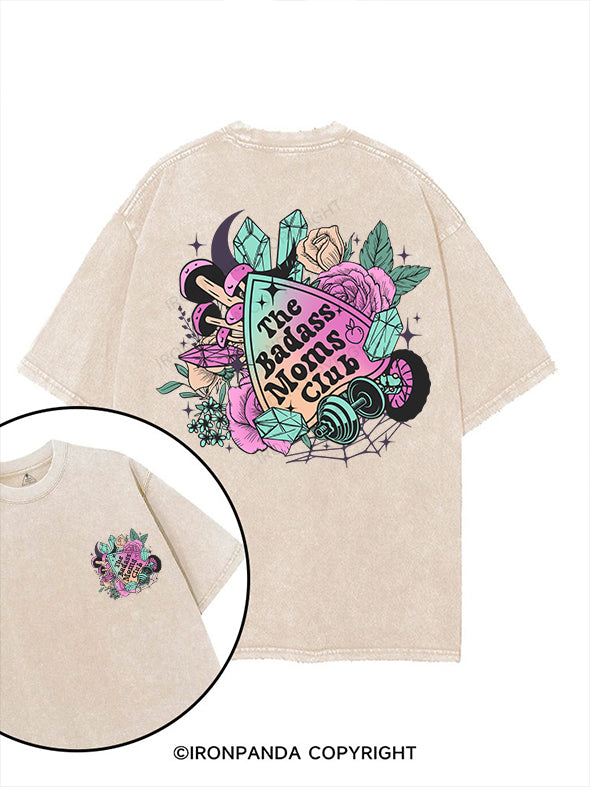 THE BADASS MOMS CLUB printed Gym Shirt