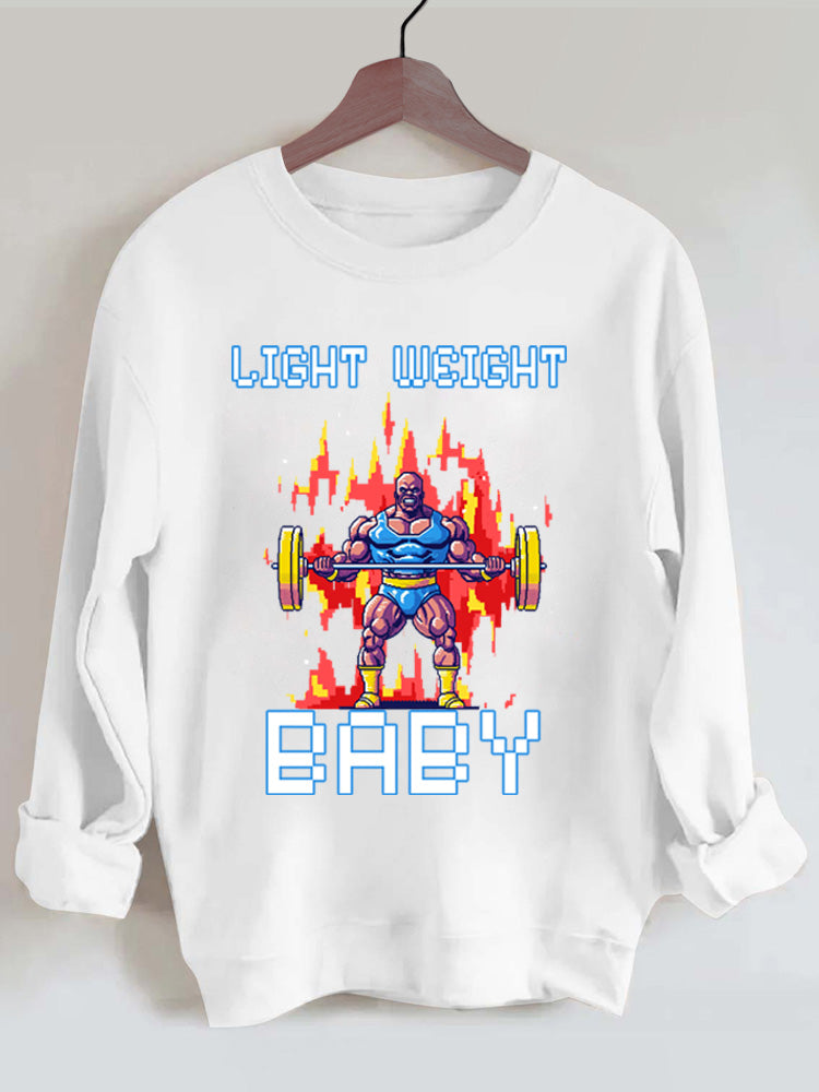 Light Weight Baby Vintage Gym Sweatshirt