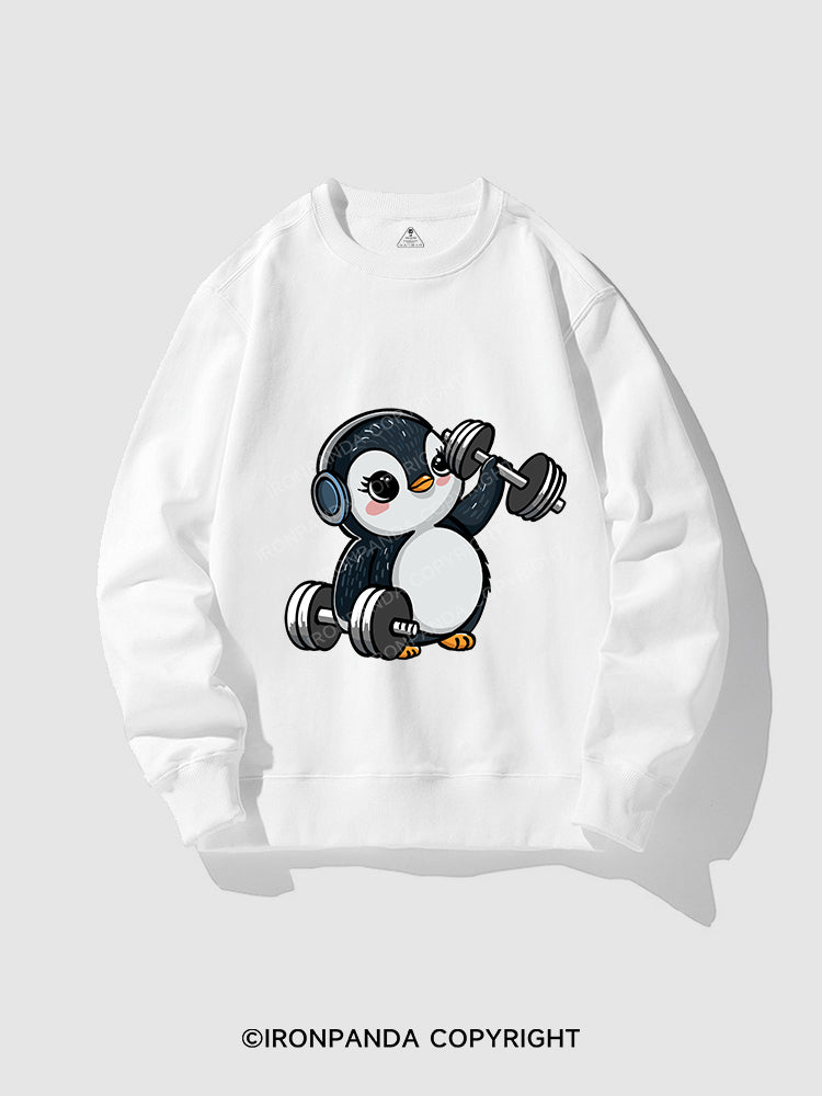 DUMBBELL PENGUIN CREWNECK Sweatshirt
