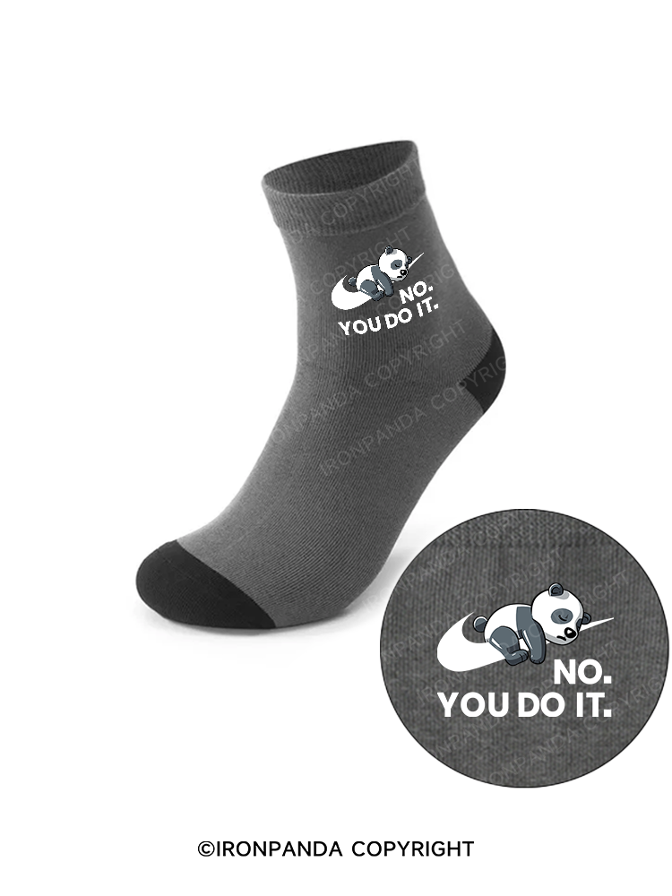 No. You do it Crew Socks