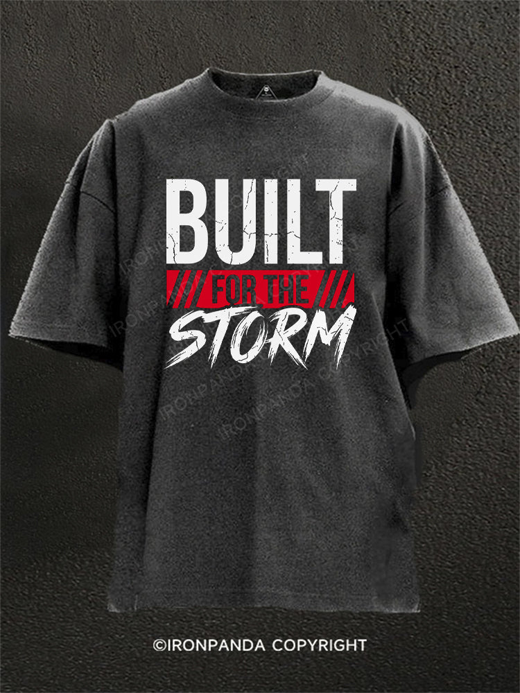 Built For The Storm Washed Gym Shirt