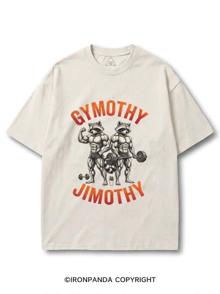 Gymothy Jimothy Muscular Raccoons COTTON PUMP COVER