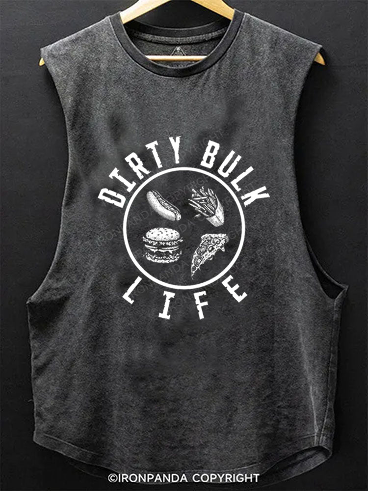 Dirty Bulk Life Scoop Bottom Cotton Tank