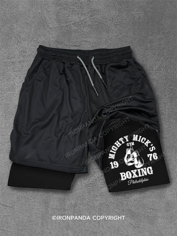 Mighty Micks Boxing Gym Performance Training Shorts