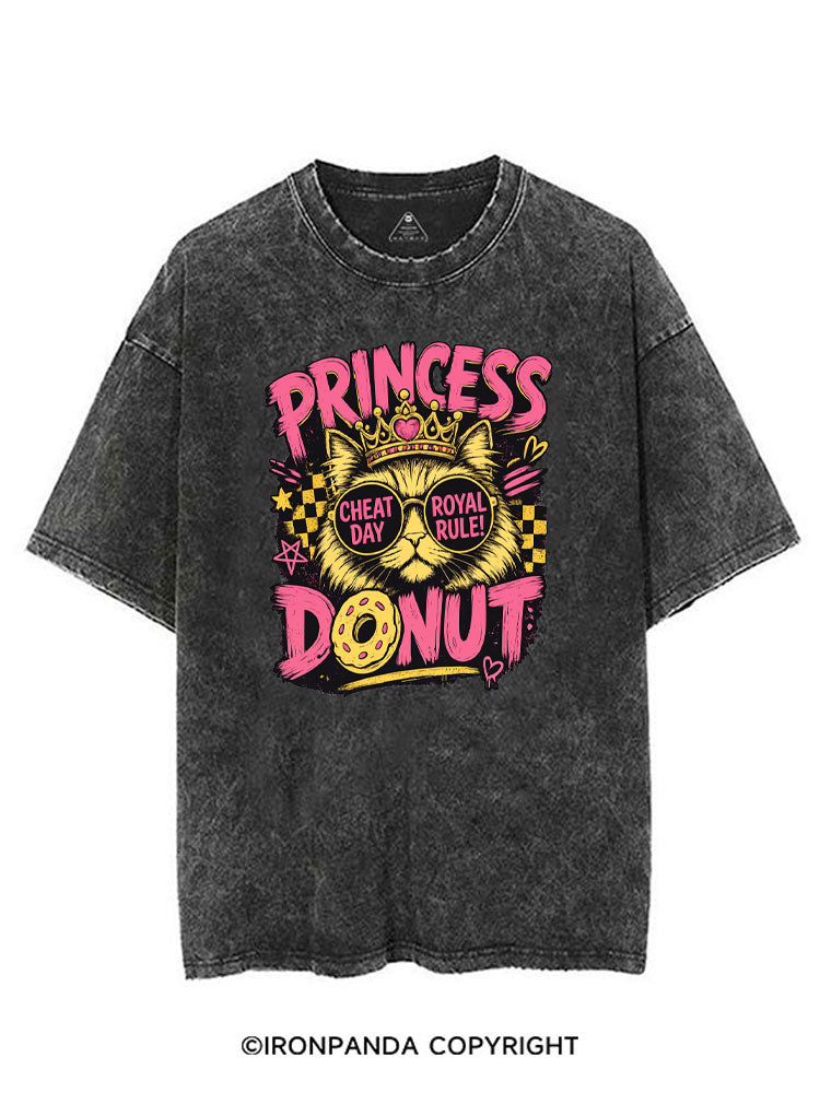 PRINCESS DONUT CHEAT DAT ROYAL RULE VINTAGE GYM SHIRT