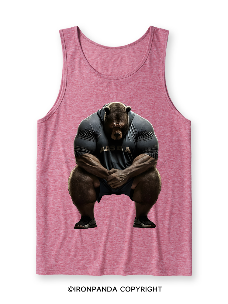 I'm Not Here To Talk Ultra Soft Heather Tank