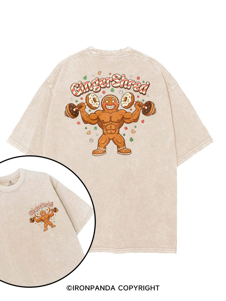 GingerShred printed Gym Shirt