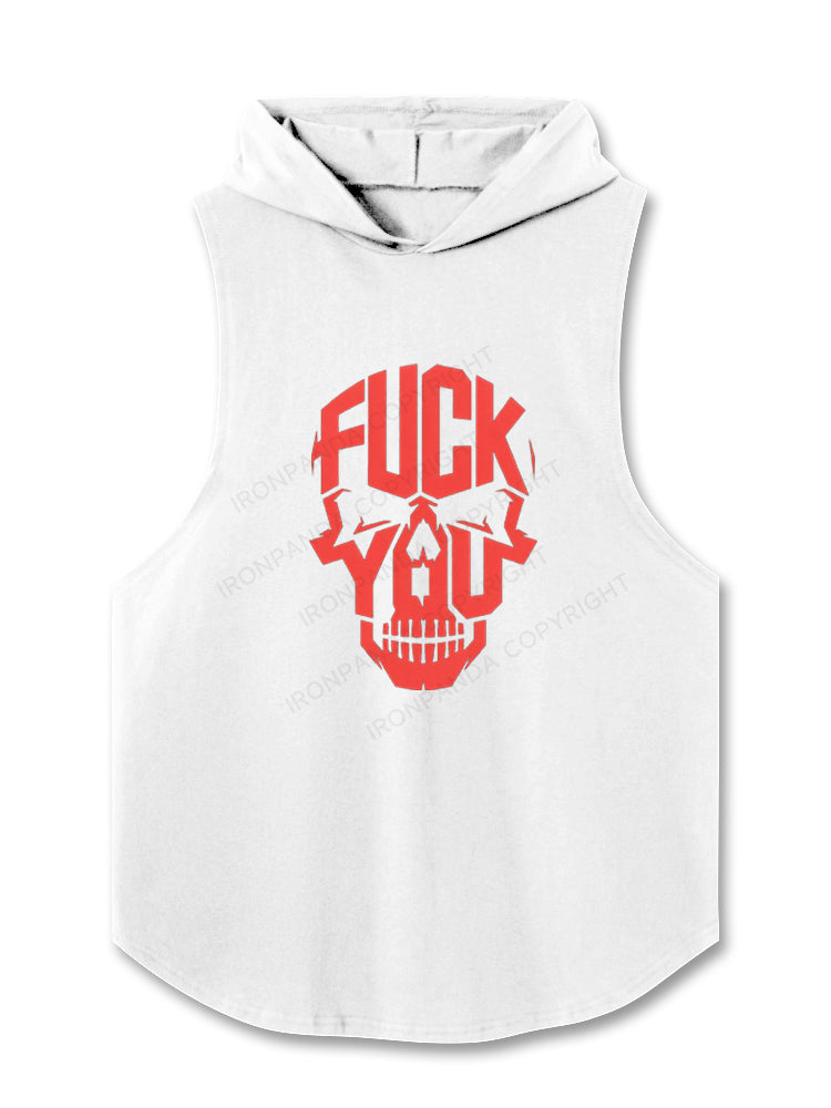 F*ck Skeleton Hooded Tank