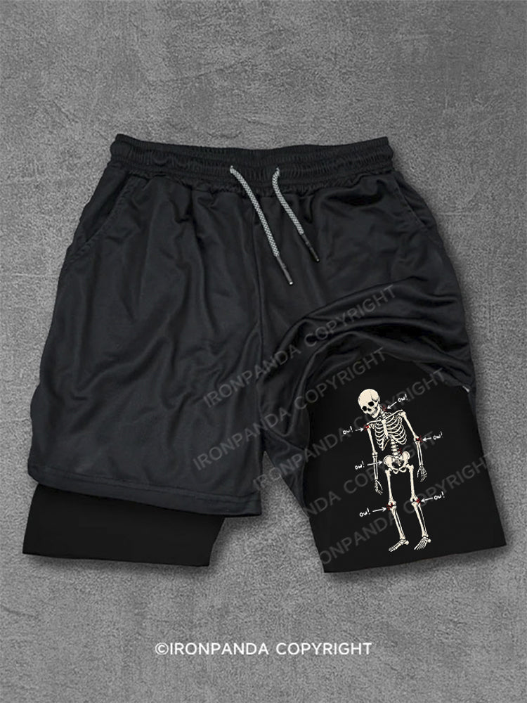 Everything Hurts ! ow ow ow ! Performance Training Shorts