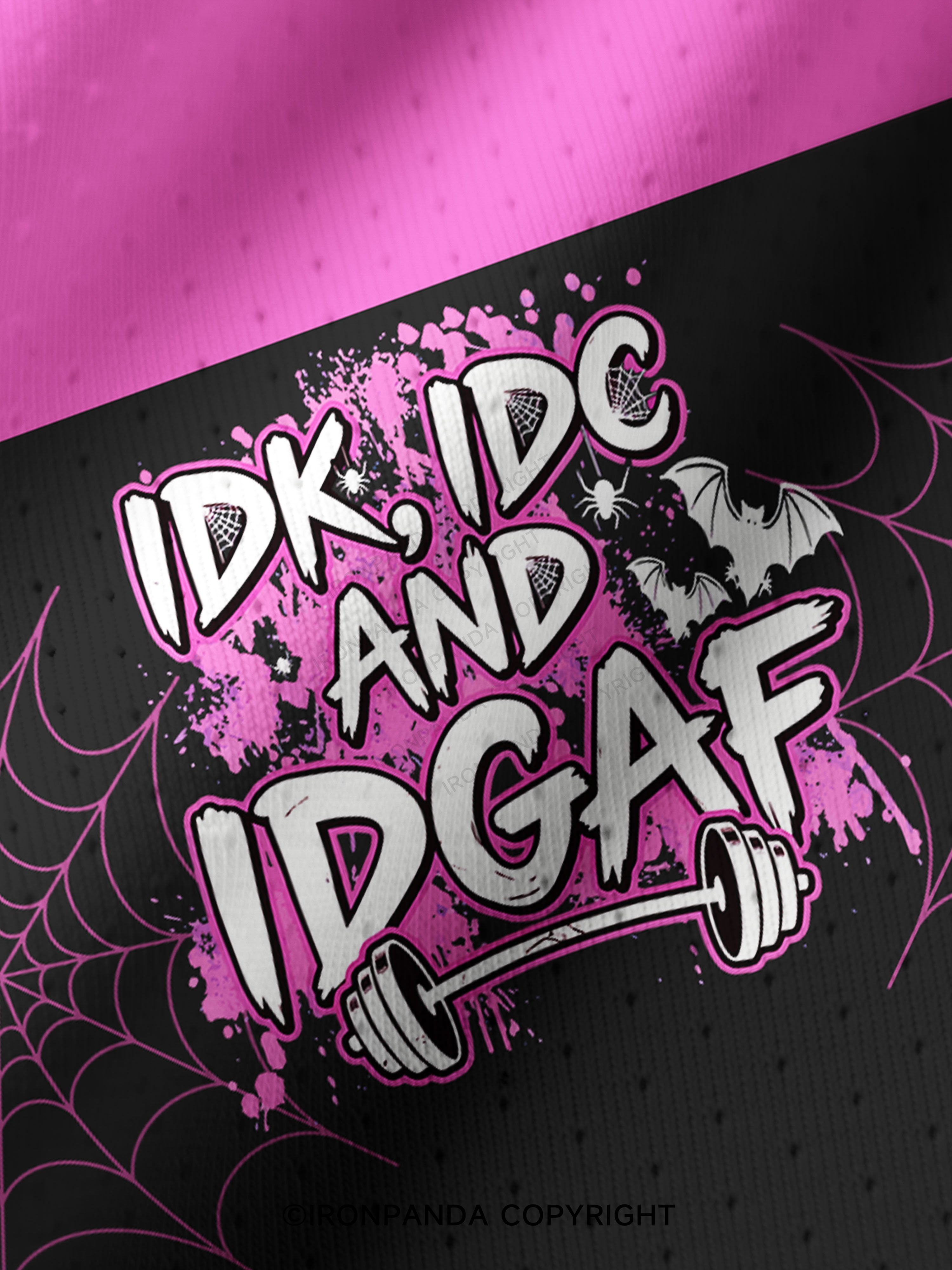 IDK, IDC AND IDGAF Pro Mesh Jersey