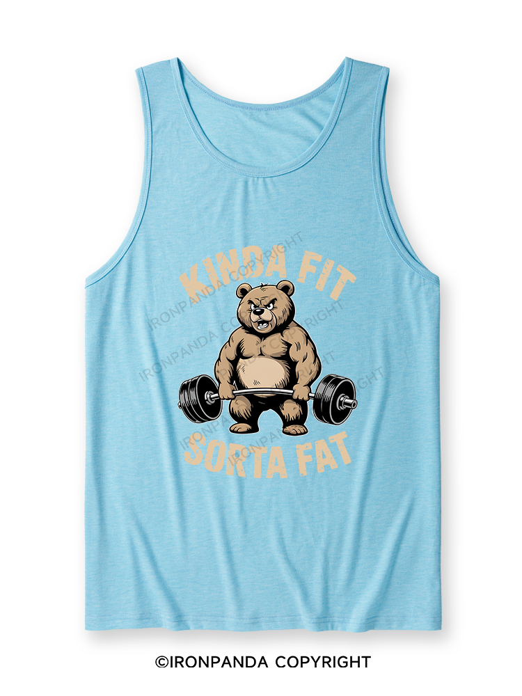 KINDA FIT SORTA FAT Ultra Soft Heather Tank