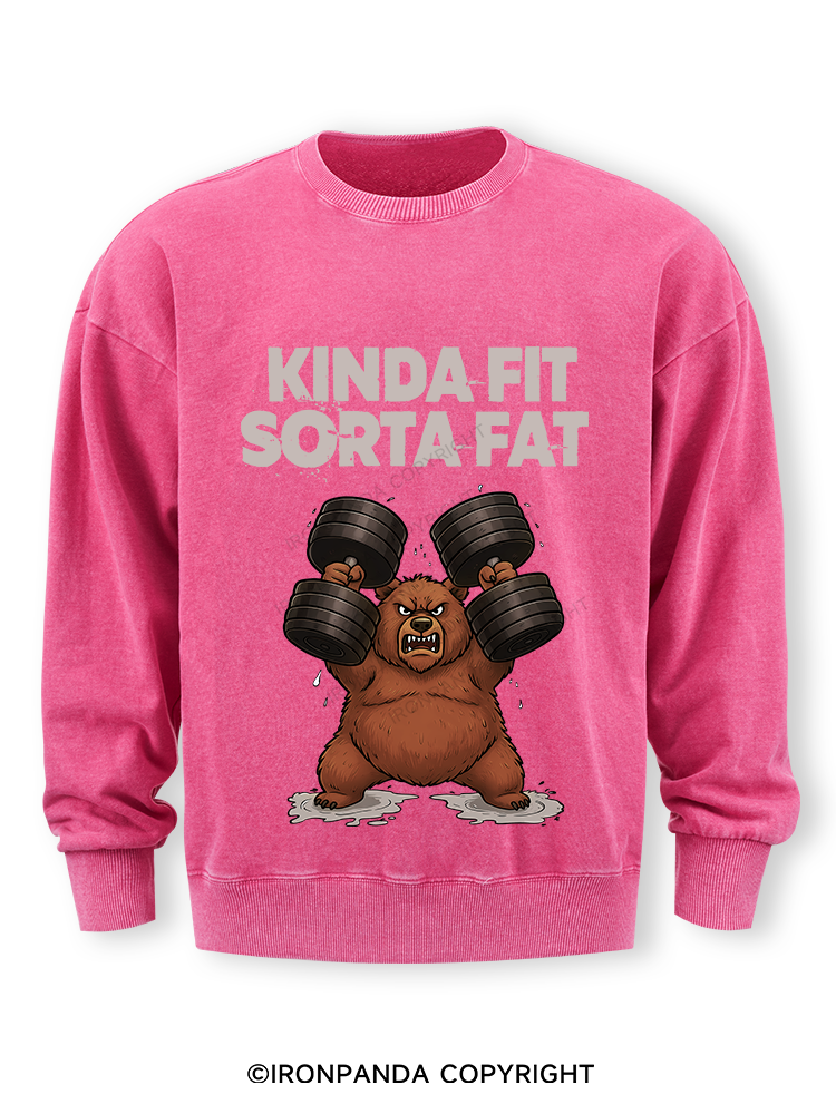 KINDA FIT SORTA FAT Washed Sweatshirt
