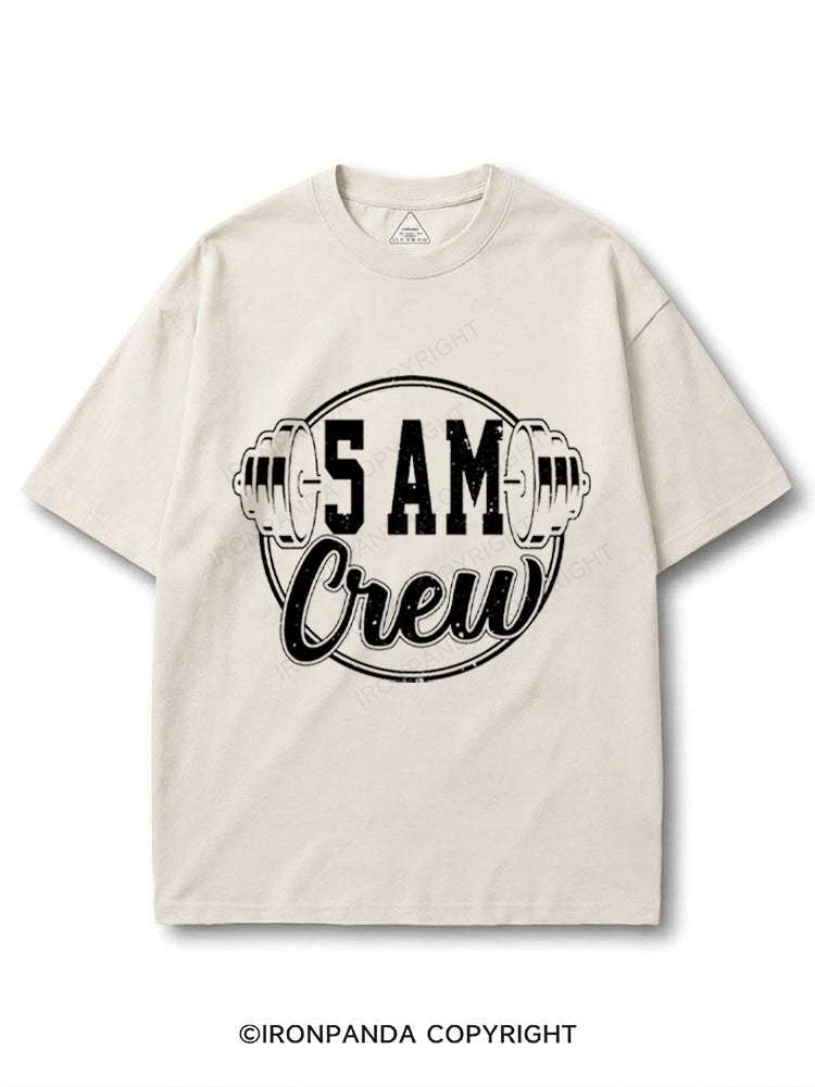 5 AM Crew COTTON PUMP COVER