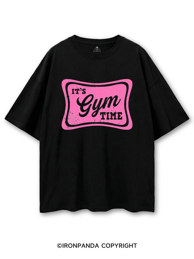 IT'S GYM TIME PINK STYLE COTTON PUMP COVER