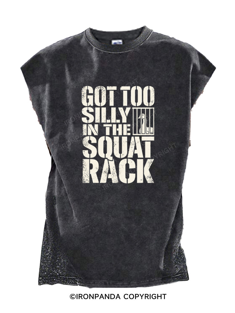 Got Too Silly In The Squat Rack Cut Off Tank