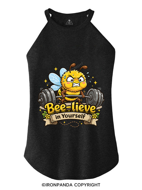 bee-lieve in yourself ROCKER COTTON TANK