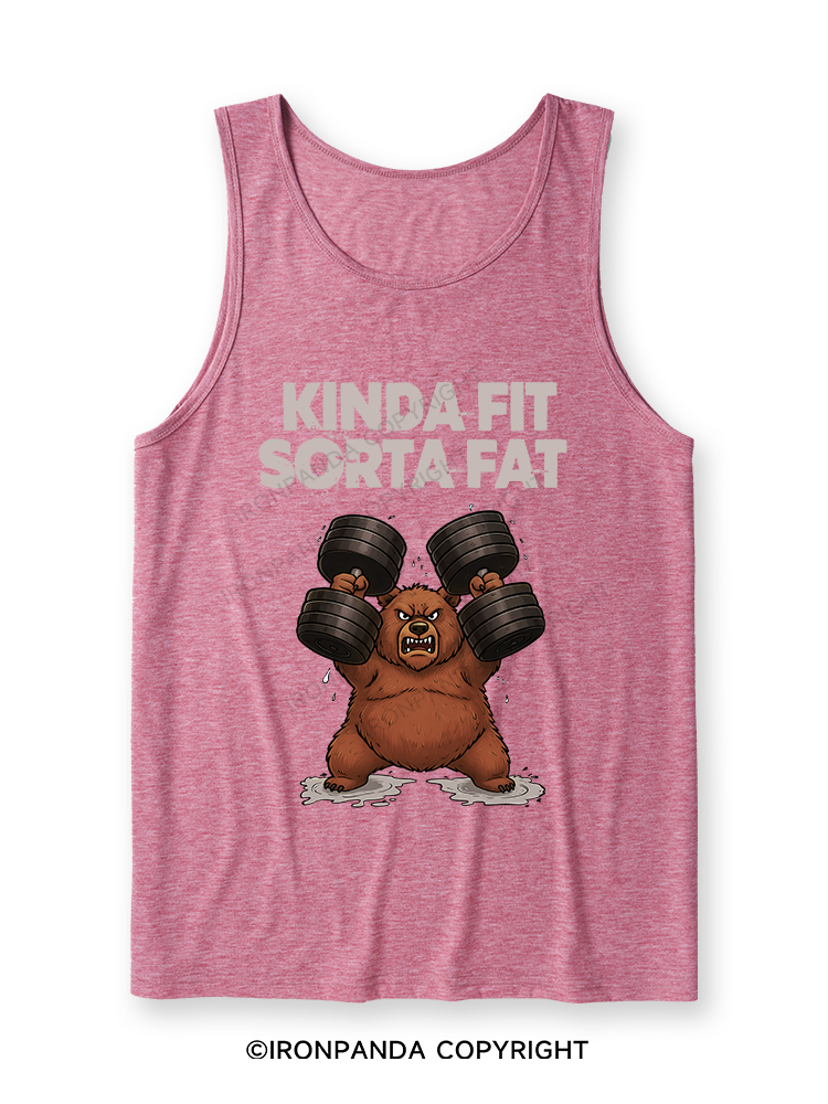 KINDA FIT SORTA FAT Ultra Soft Heather Tank