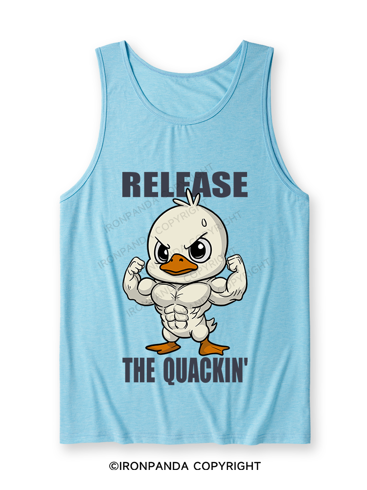 release the quackin' Ultra Soft Heather Tank