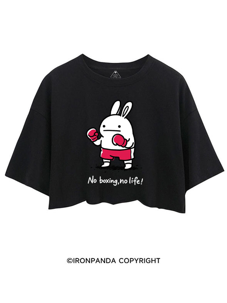 No Boxing No Life CROP TOPS