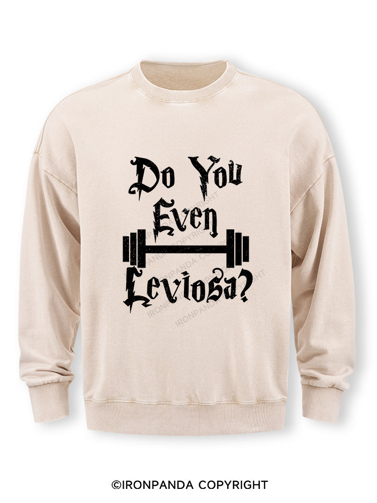 do you even leviosa Washed Sweatshirt
